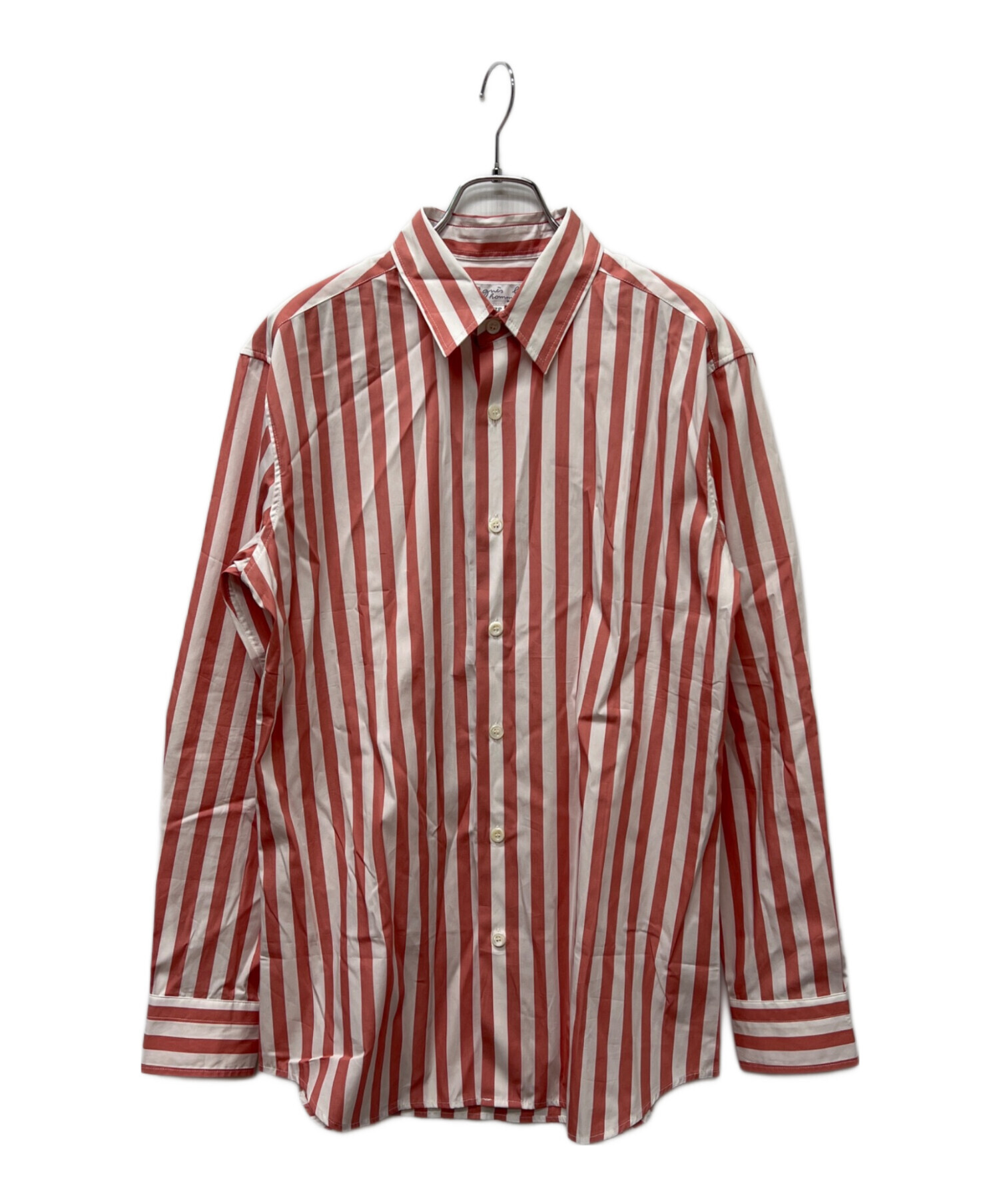 中古・古着通販】agnes b homme (アニエスベーオム) ストライプシャツ