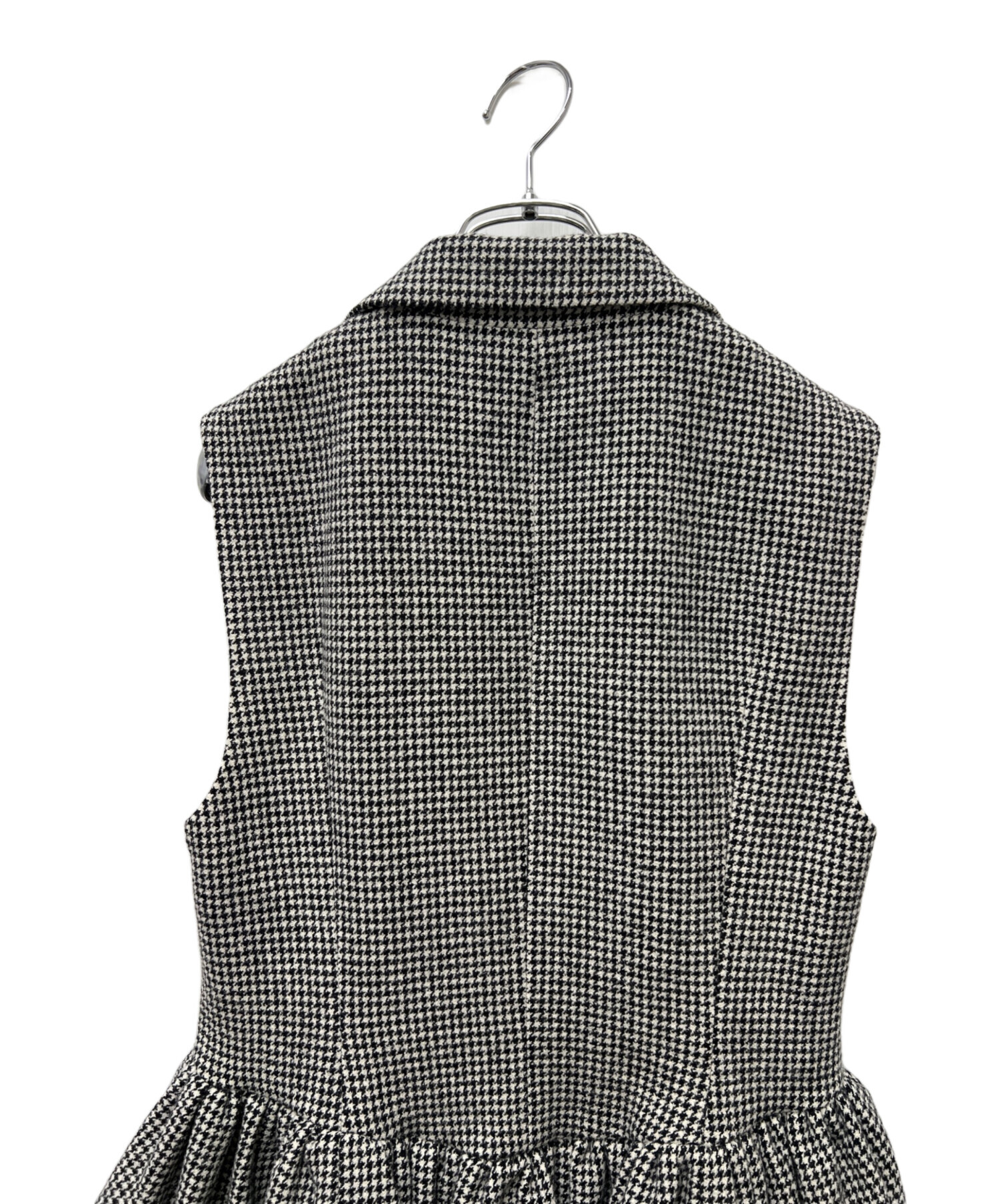 【美品】cygne シーニュ　バルーンジレ ベスト 中古・古着通販】cygne (シーニュ) バルーンジレ グレー サイズ:0