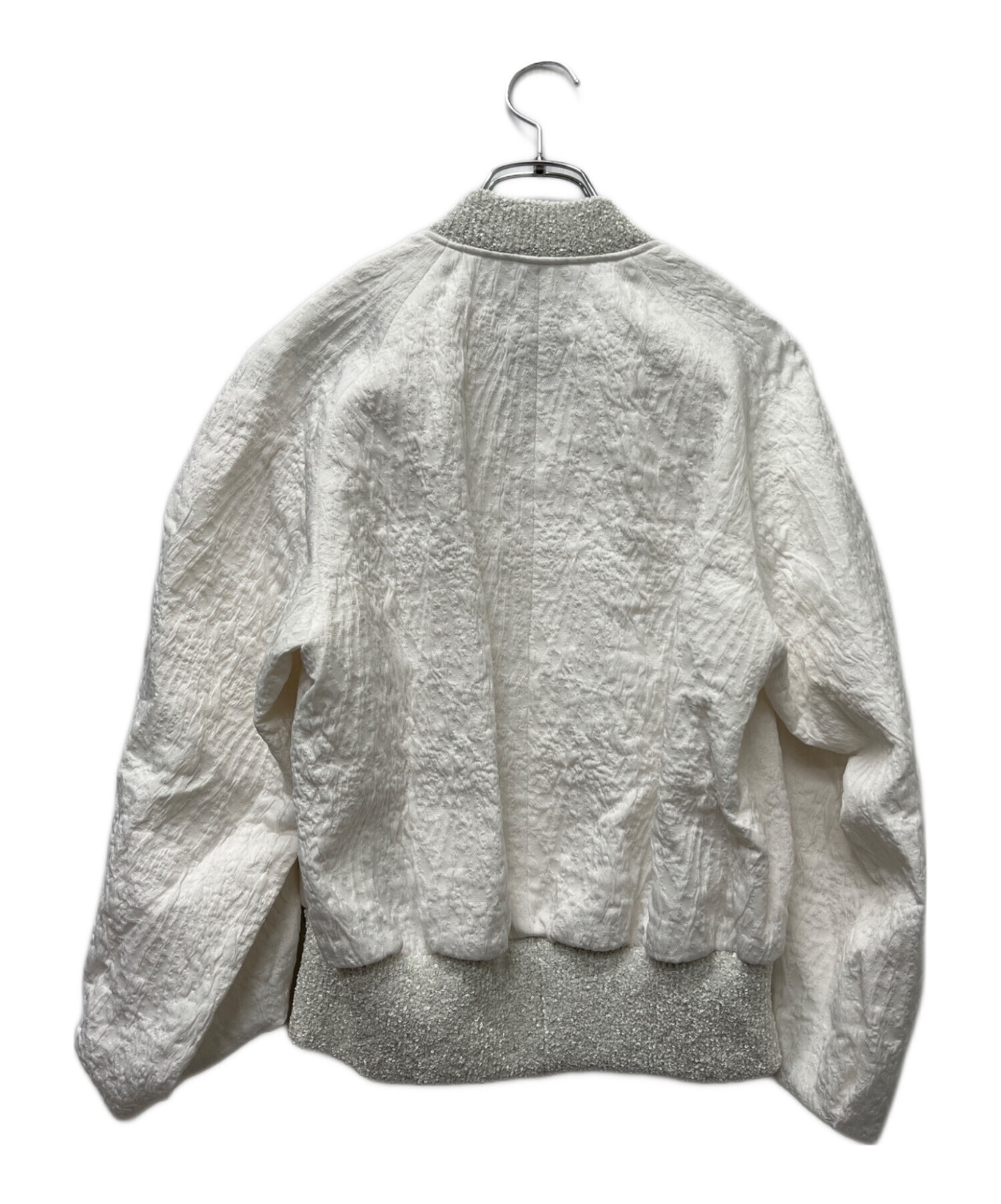 Drawer - 【春物 新入荷】‡Drawer/ドゥロワー‡ピンタックシャンブレーシャツ/長袖 インディゴ レディース 36【中古】春秋 512042 中古・古着通販】DRAWER (ドゥロワー) パフィージャガードブルゾン