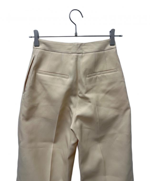 中古・古着通販】JIL SANDER (ジルサンダー) タックパンツ ベージュ