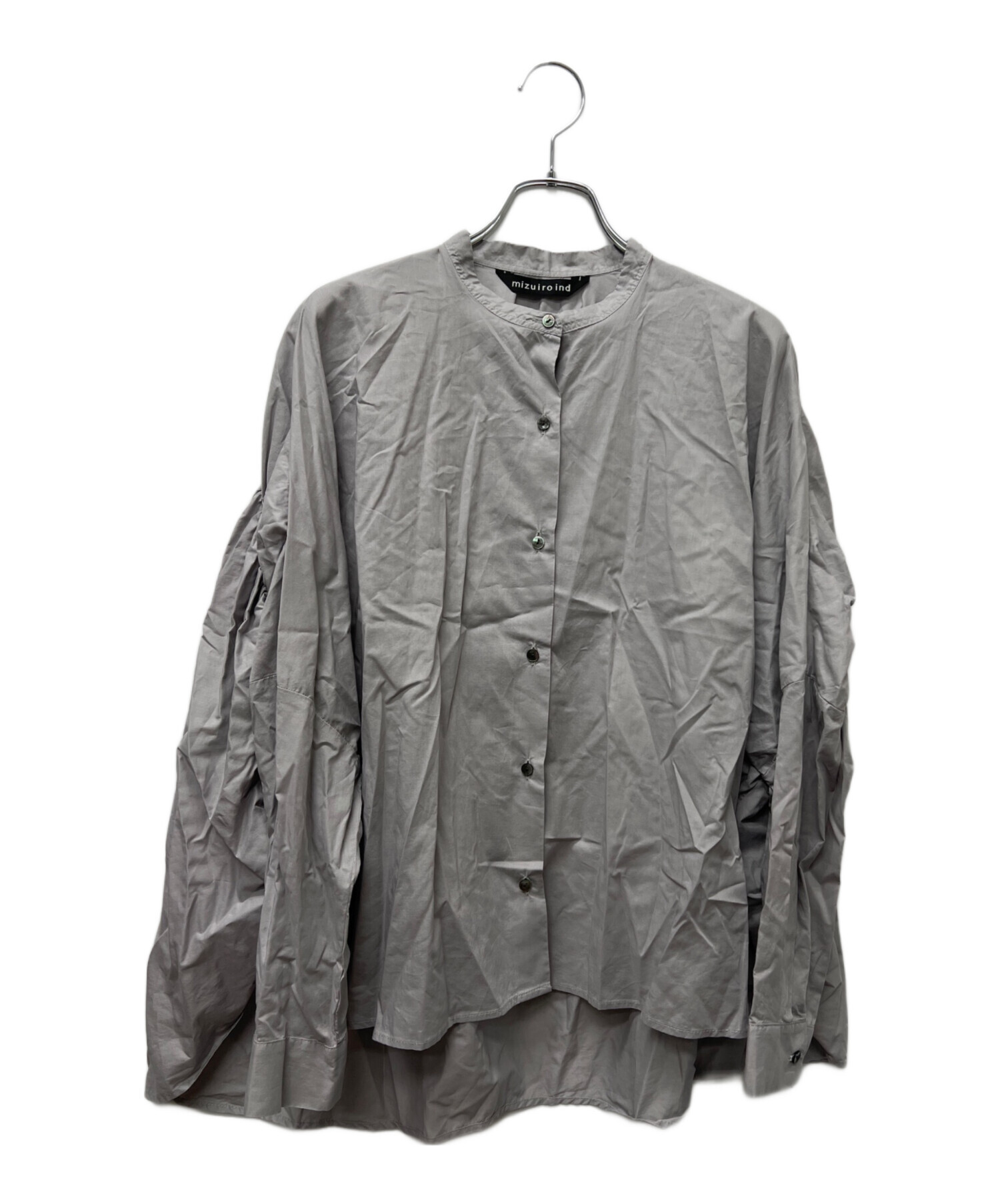 中古・古着通販】mizuiro-ind (ミズイロインド) バックギャザーワイド 