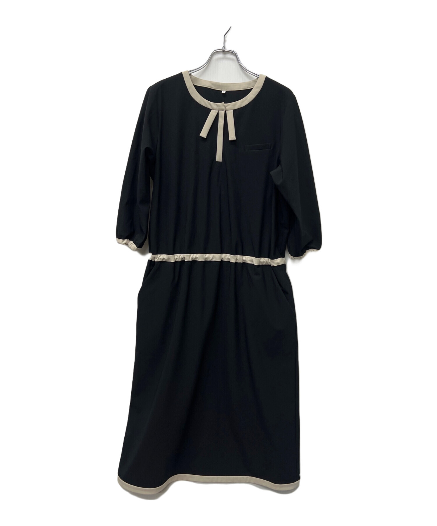 モッズ　マリークワント　ブークレ　ワンピース　古着　レトロ 中古・古着通販】MARY QUANT (マリークヮント) 七分袖ワンピース