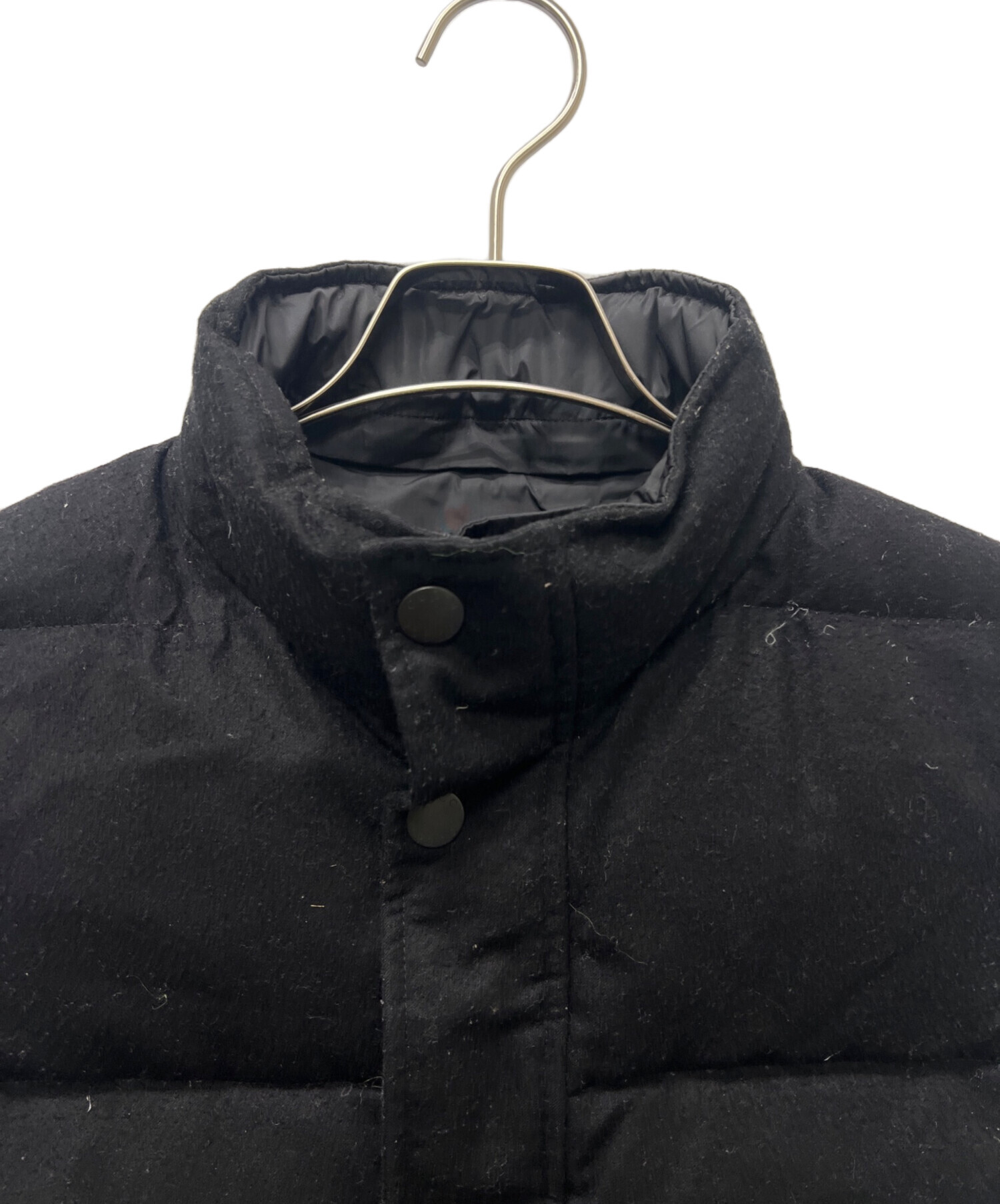 中古・古着通販】GUCCI (グッチ) リバースブルダウンベスト ブラック
