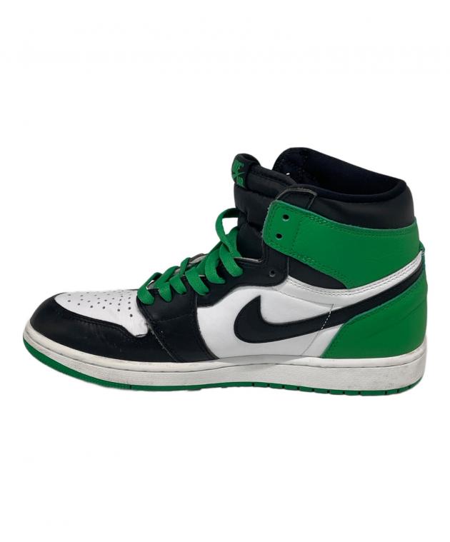 NIKEハイカットブラック、グリーン2足セット 中古・古着通販】NIKE (ナイキ) ハイカットスニーカー ブラック