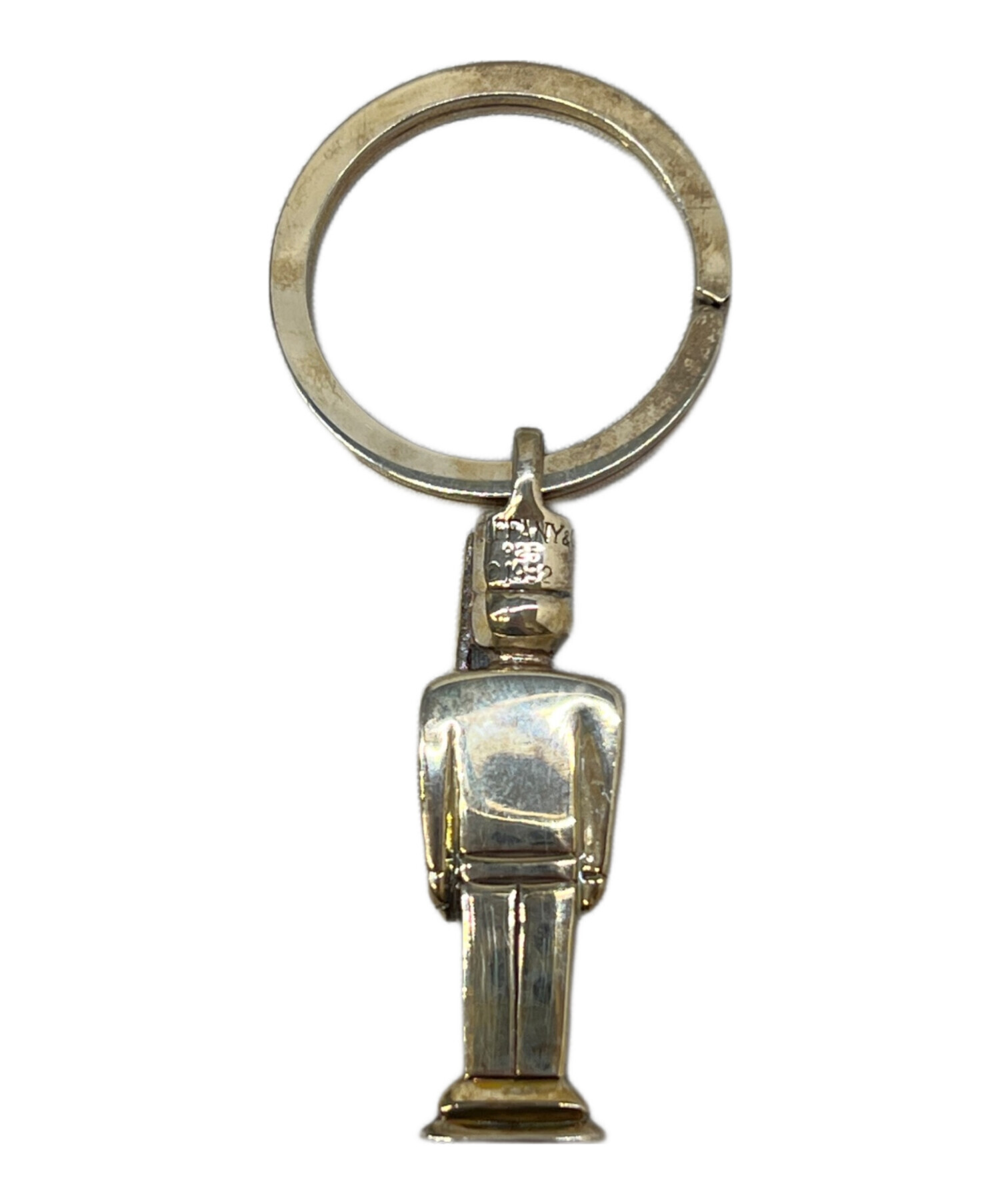 ティファニー ゴールド ボール付きキーホルダー 中古・古着通販】TIFFANY & Co. (ティファニー) キーリング ゴールド