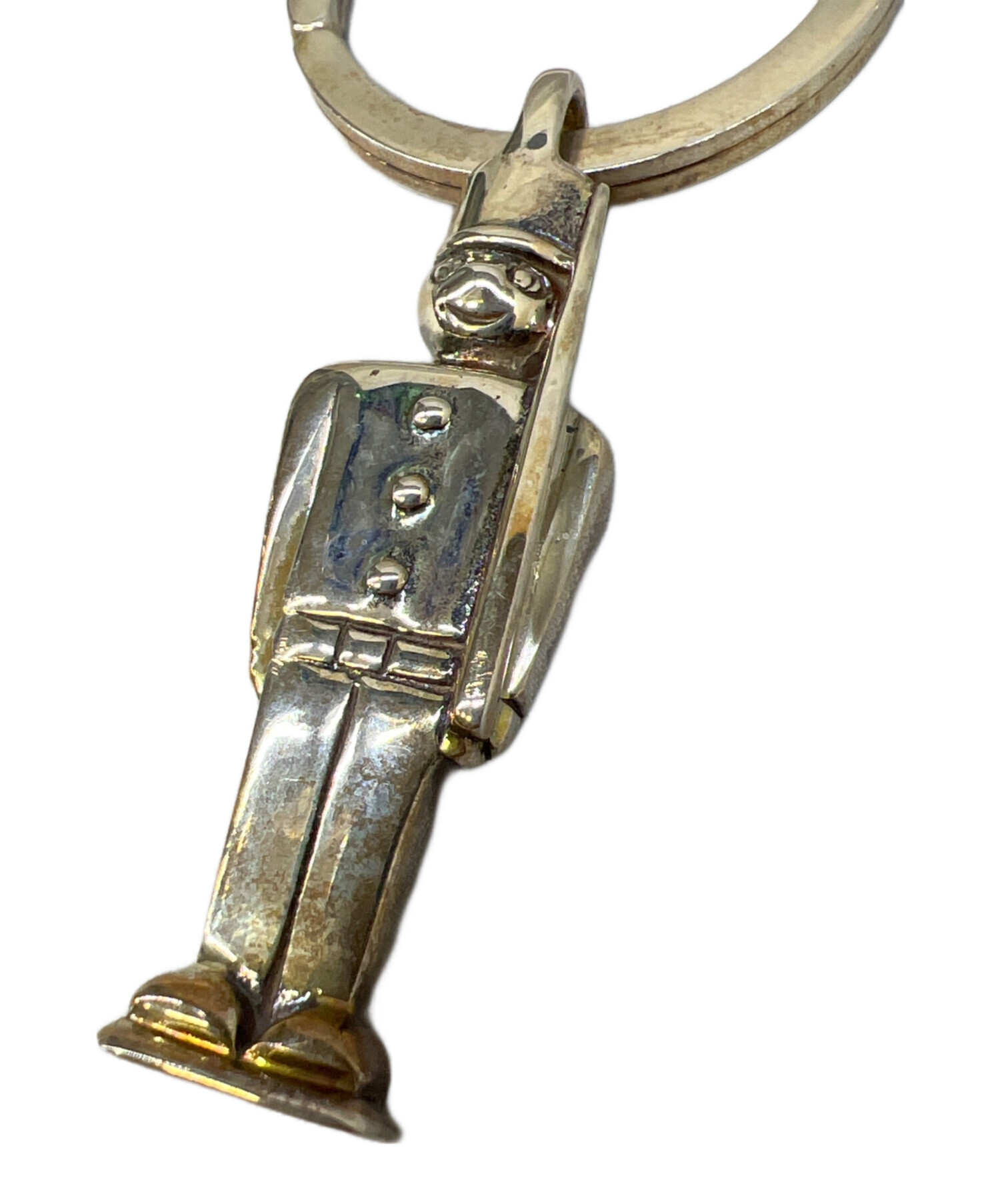 ティファニー ゴールド ボール付きキーホルダー 中古・古着通販】TIFFANY & Co. (ティファニー) キーリング ゴールド