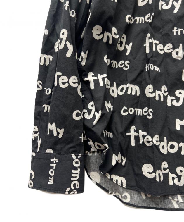 BLACK COMME des GARCONS 長袖シャツ ブラック M 中古・古着通販】BLACK COMME des GARCONS (ブラックコムデギャルソン