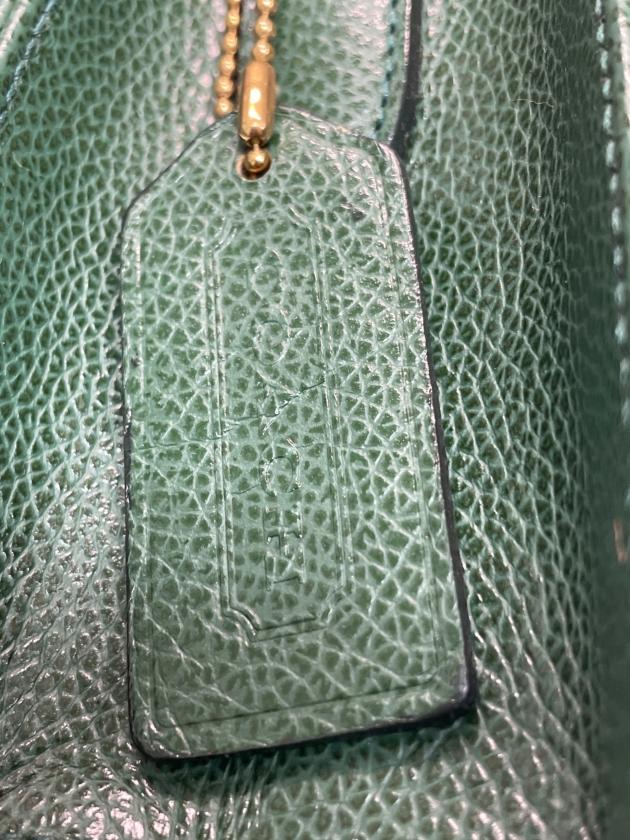 中古・古着通販】COACH (コーチ) ショルダーバッグ グリーン｜ブランド