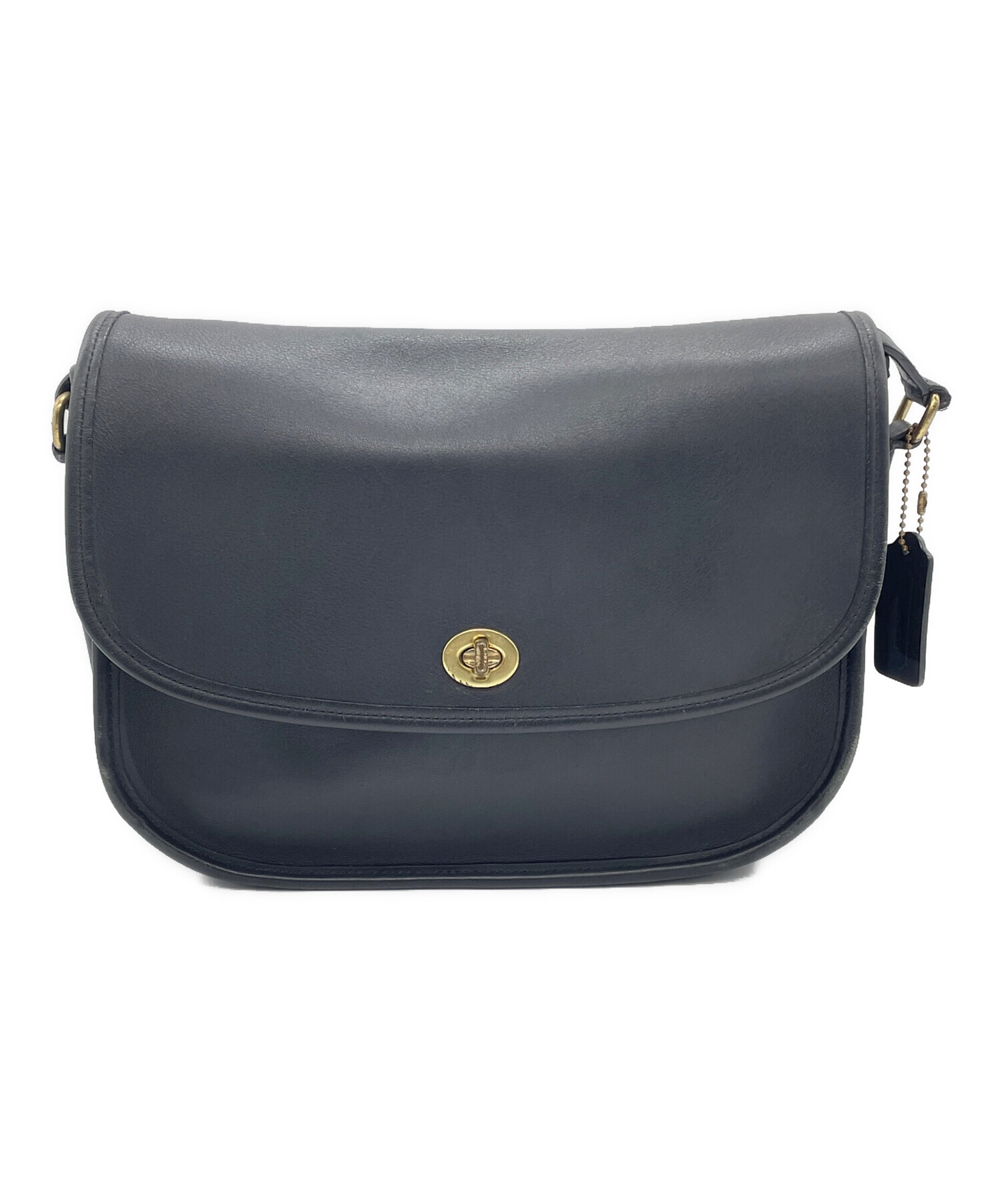 中古・古着通販】COACH (コーチ) ショルダーバッグ ブラック｜ブランド 