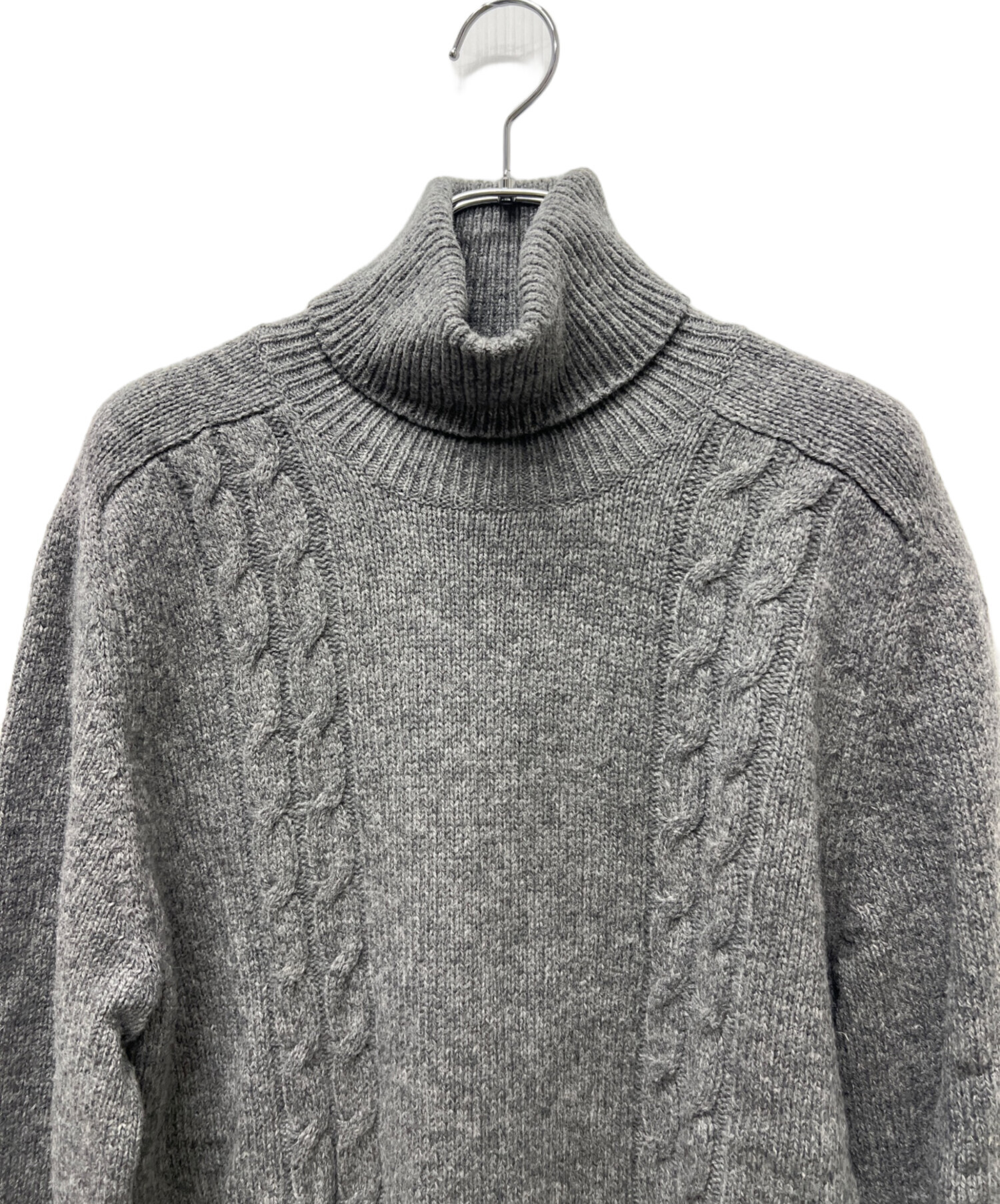 中古・古着通販】GUCCI (グッチ) タートルネックニット グレー サイズ