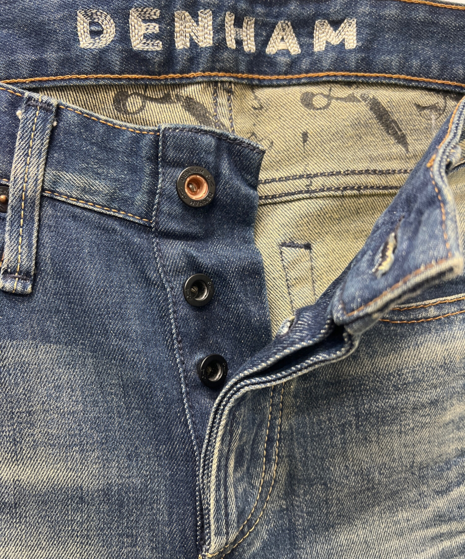 中古・古着通販】Denham (デンハム) BOLT SKINNY インディゴ サイズ
