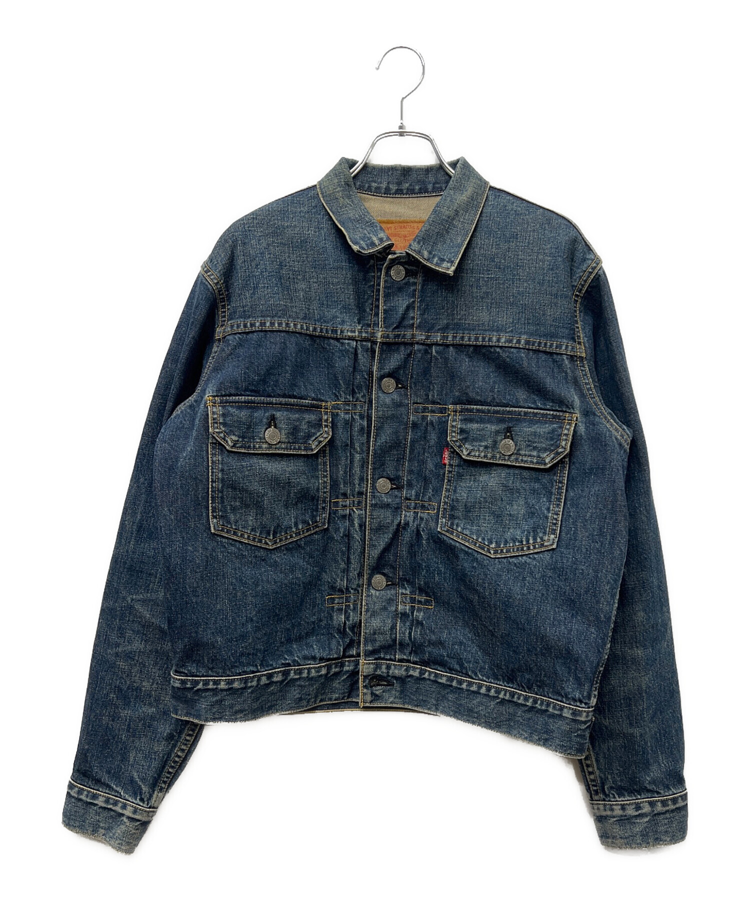Levi's インディゴ デニムジャケット S 2nd 美品 中古・古着通販】LEVI'S (リーバイス) 2nd復刻デニムジャケット