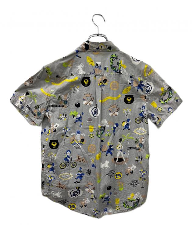 中古・古着通販】stussy (ステューシー) 半袖シャツ グレー サイズ:S