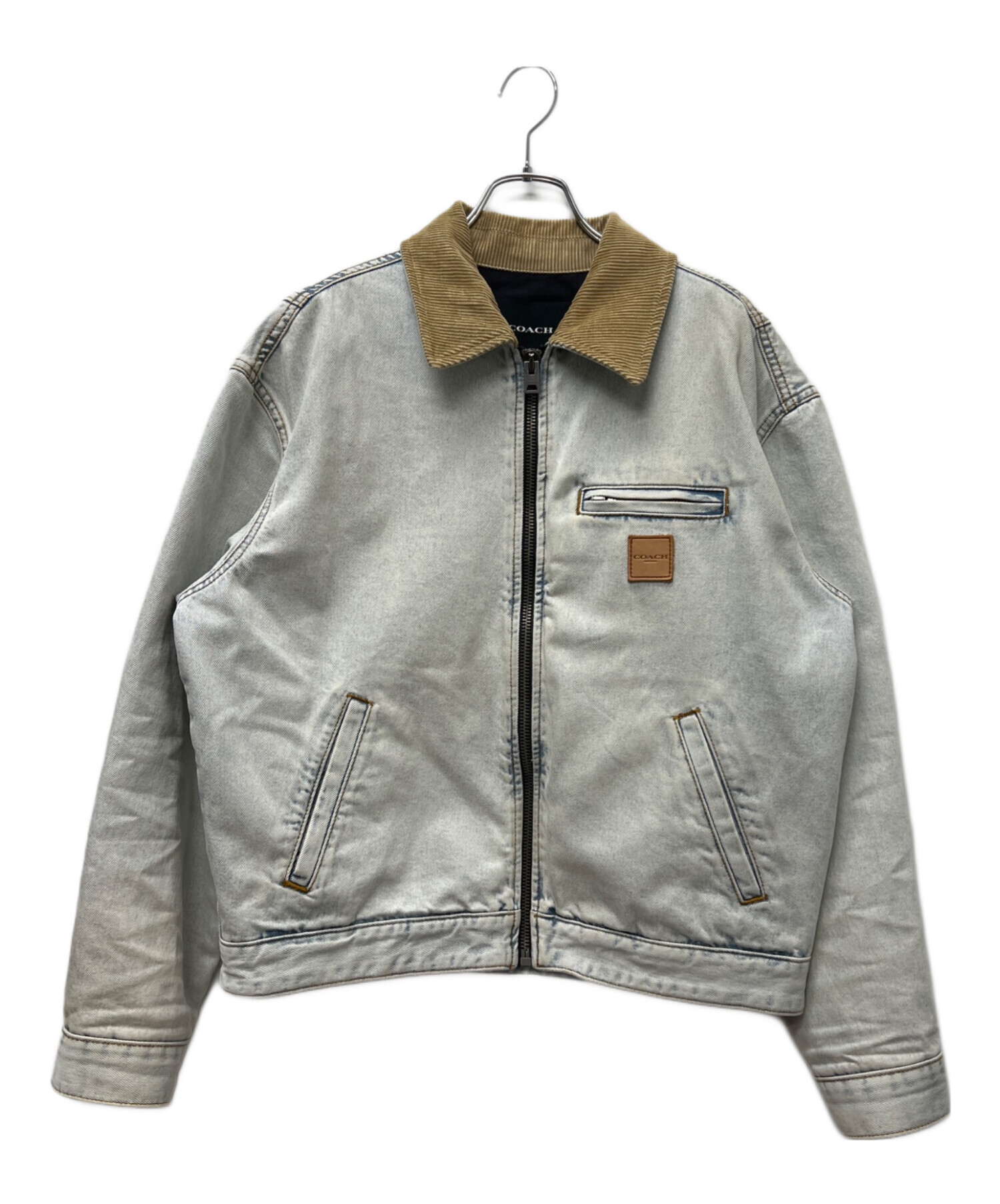 中古・古着通販】COACH (コーチ) デニムジャケット ブルー サイズ:S