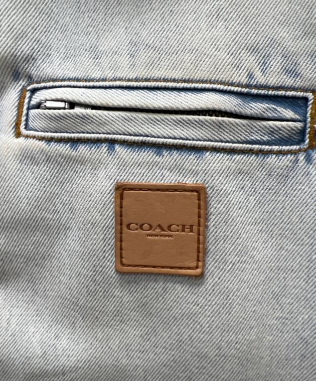 中古・古着通販】COACH (コーチ) デニムジャケット ブルー サイズ:S