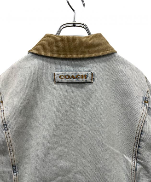 中古・古着通販】COACH (コーチ) デニムジャケット ブルー サイズ:S