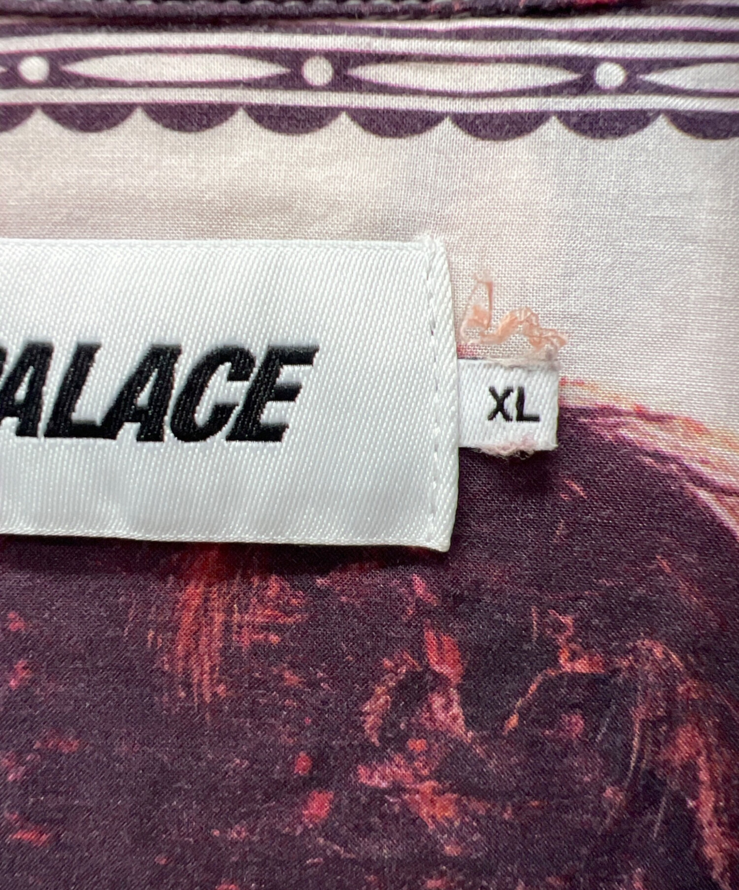 中古・古着通販】PALACE (パレス) 半袖シャツ ホワイト サイズ:XL