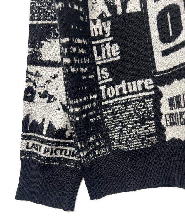 中古・古着通販】SUPREME (シュプリーム) Newspaper print sweater