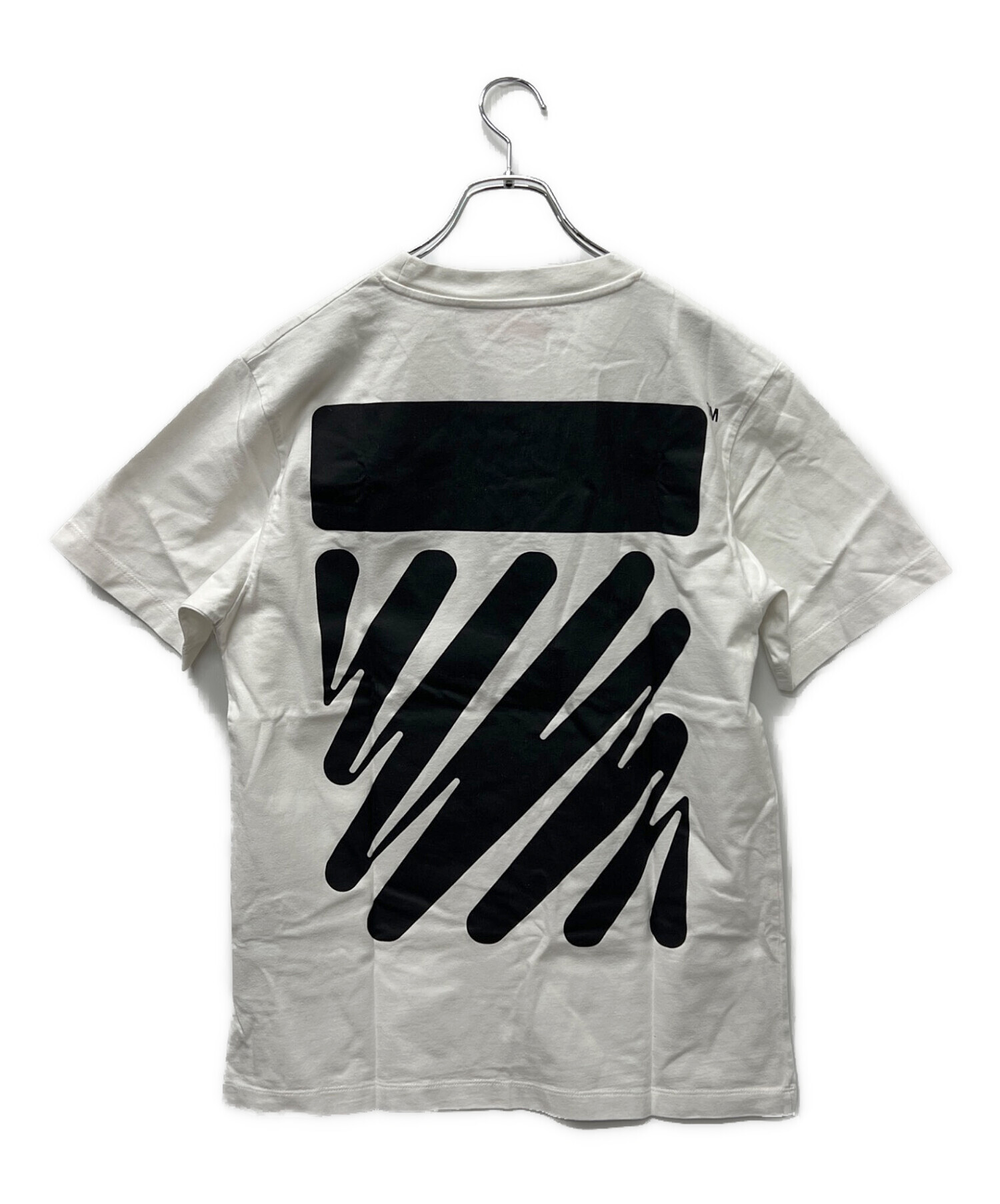 中古・古着通販】OFFWHITE (オフホワイト) Tシャツ ホワイト サイズ:M