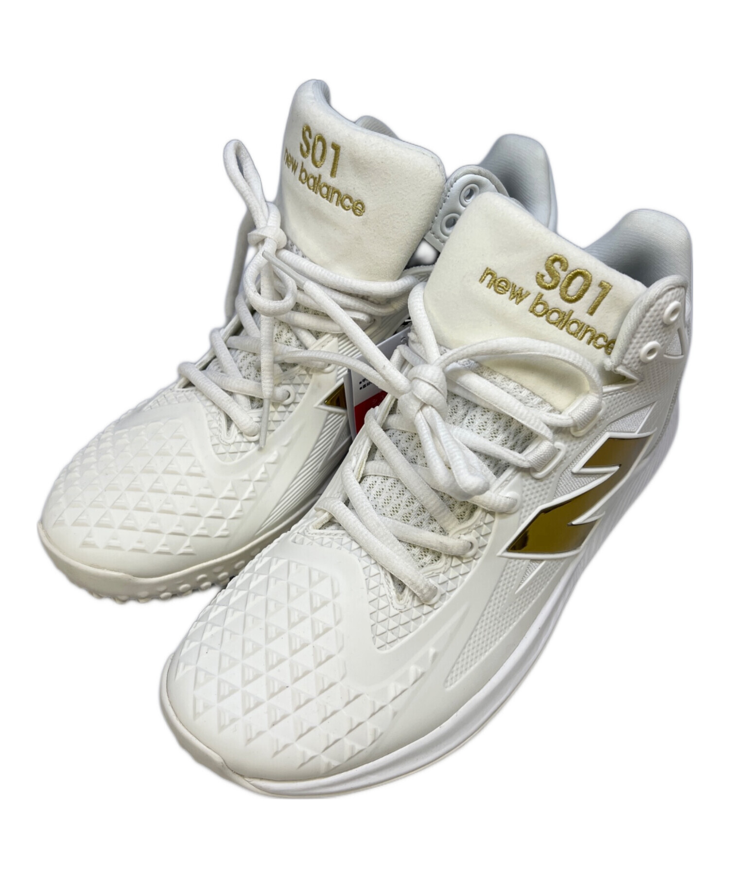 ニューバランス new balance スポーツ ウエアー新品。タグ付き。 中古・古着通販】NEW BALANCE (ニューバランス) OHTANI 1 WHITE