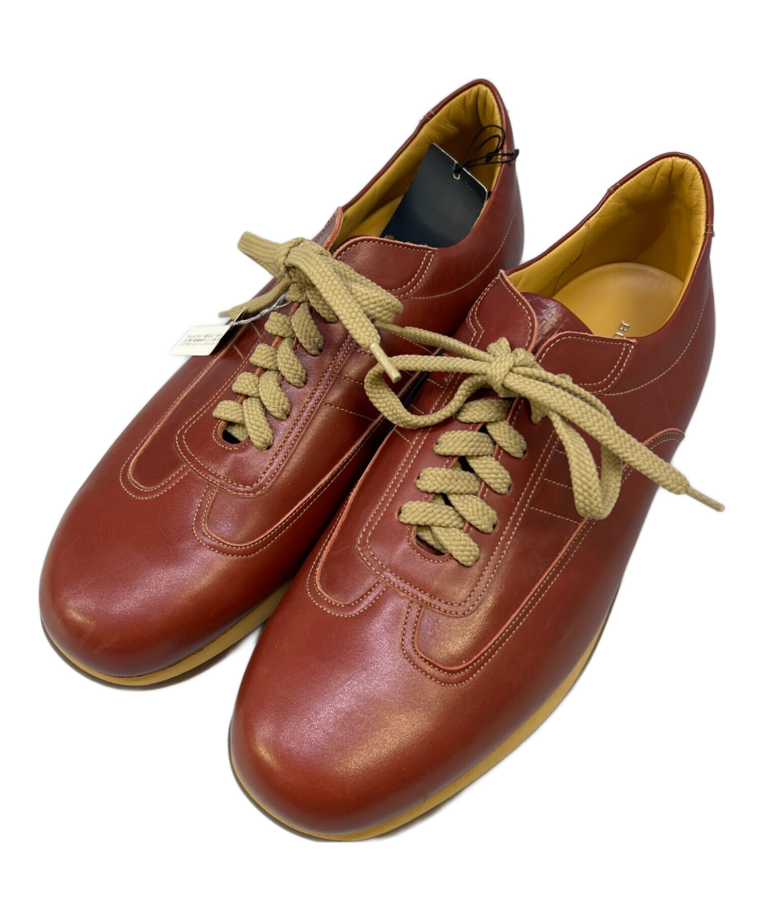 中古・古着通販】BURBERRY (バーバリー) レザーローファー ブラウン