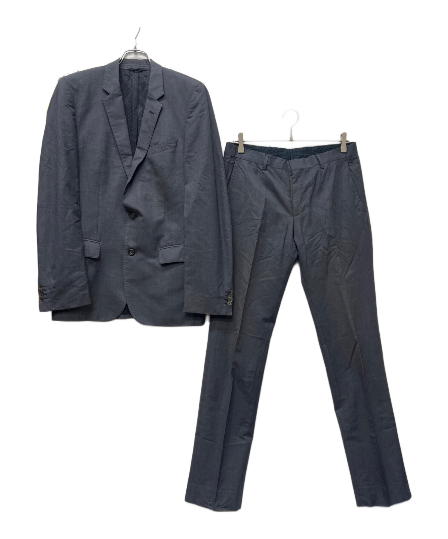 【BOSS様】専用 中古・古着通販】BOSS (ボス) セットアップスーツ グレー サイズ:48