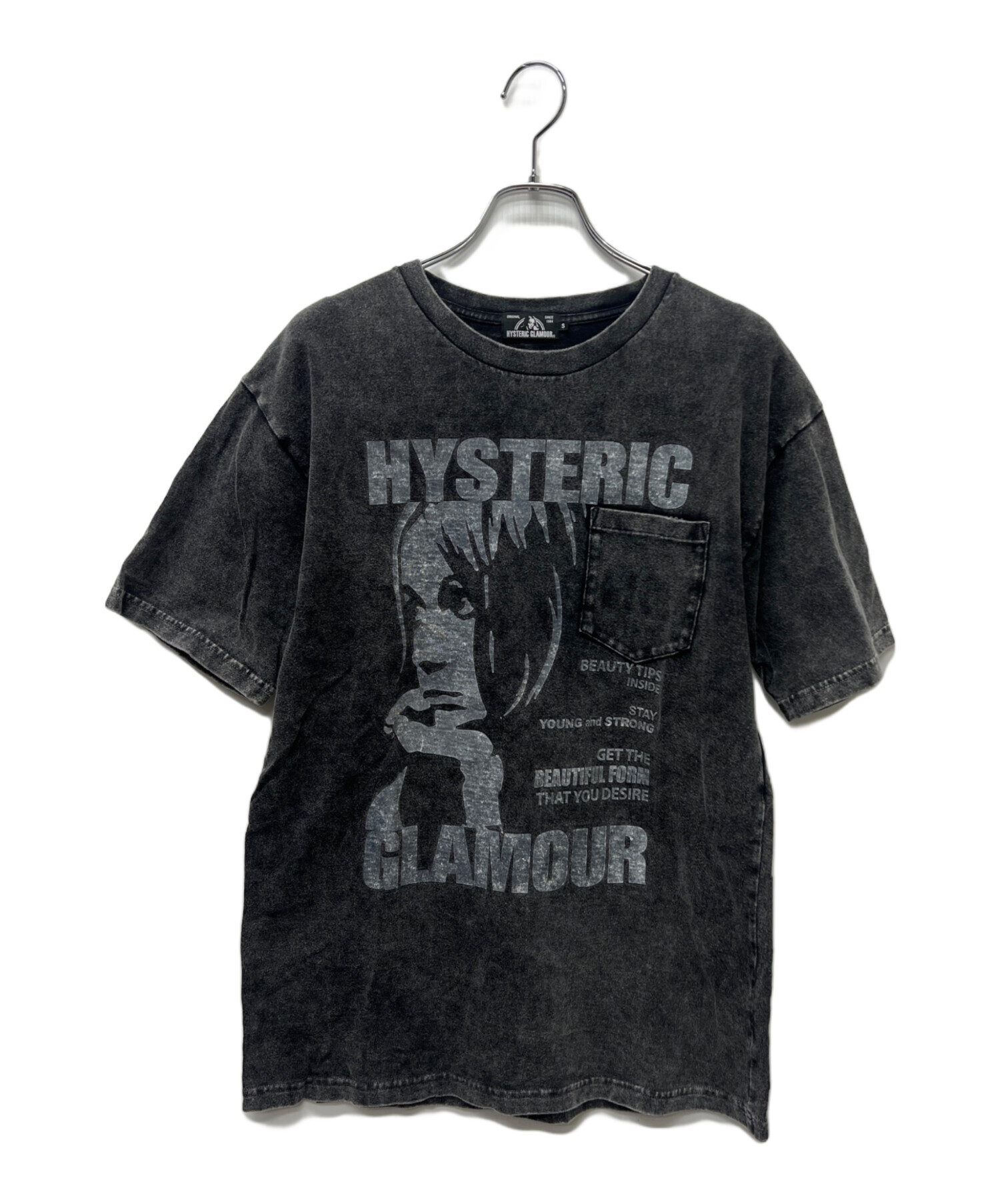 HYSTERIC GLAMOUR ヒスガール　Tシャツ　ヒステリックグラマー 中古・古着通販】Hysteric Glamour (ヒステリックグラマー) ロゴガール