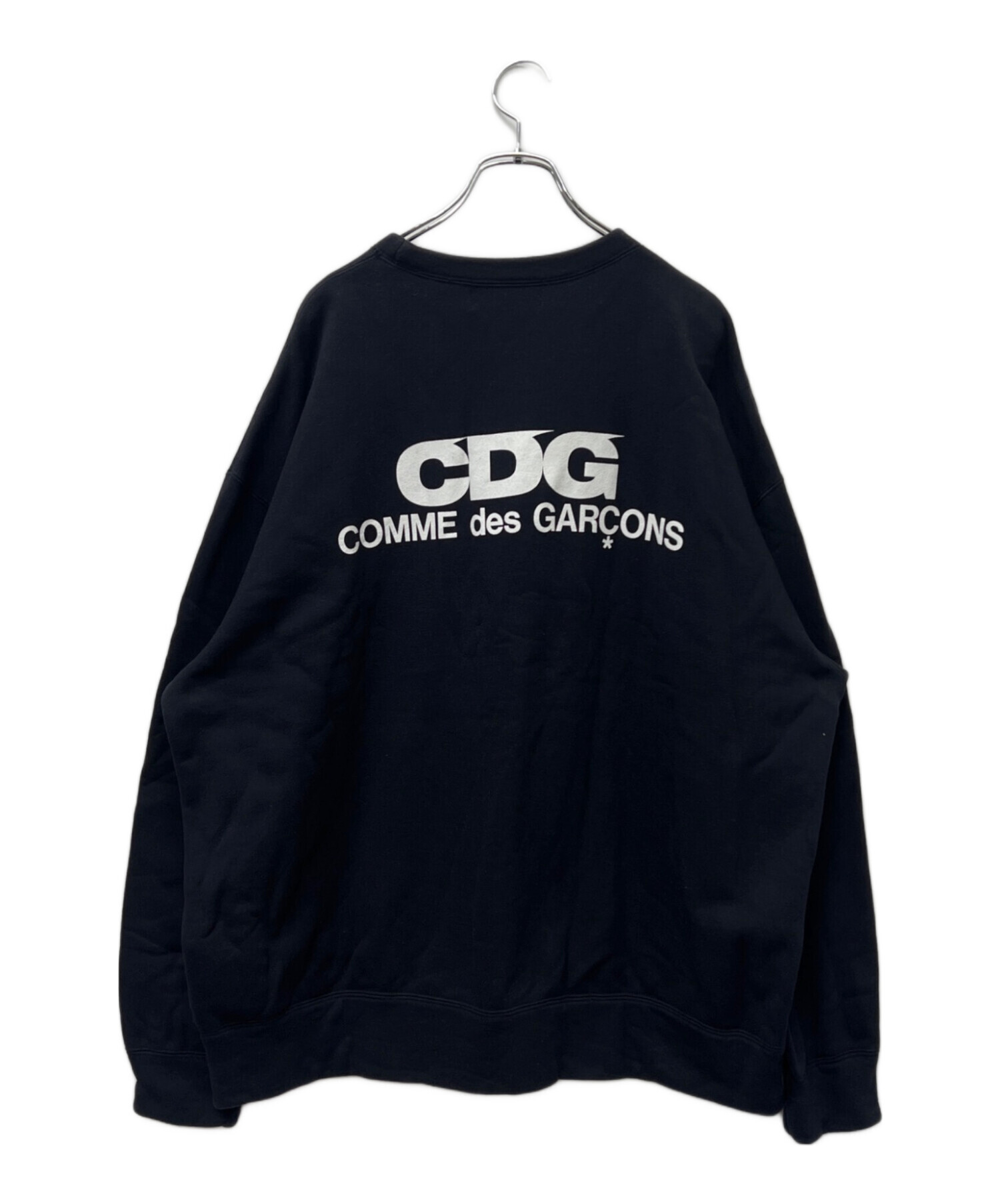 中古・古着通販】CDG (シーディージー) スウェット ブラック サイズ:M