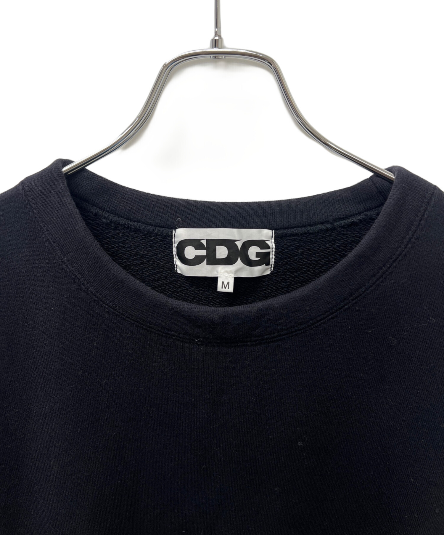 中古・古着通販】CDG (シーディージー) スウェット ブラック サイズ:M