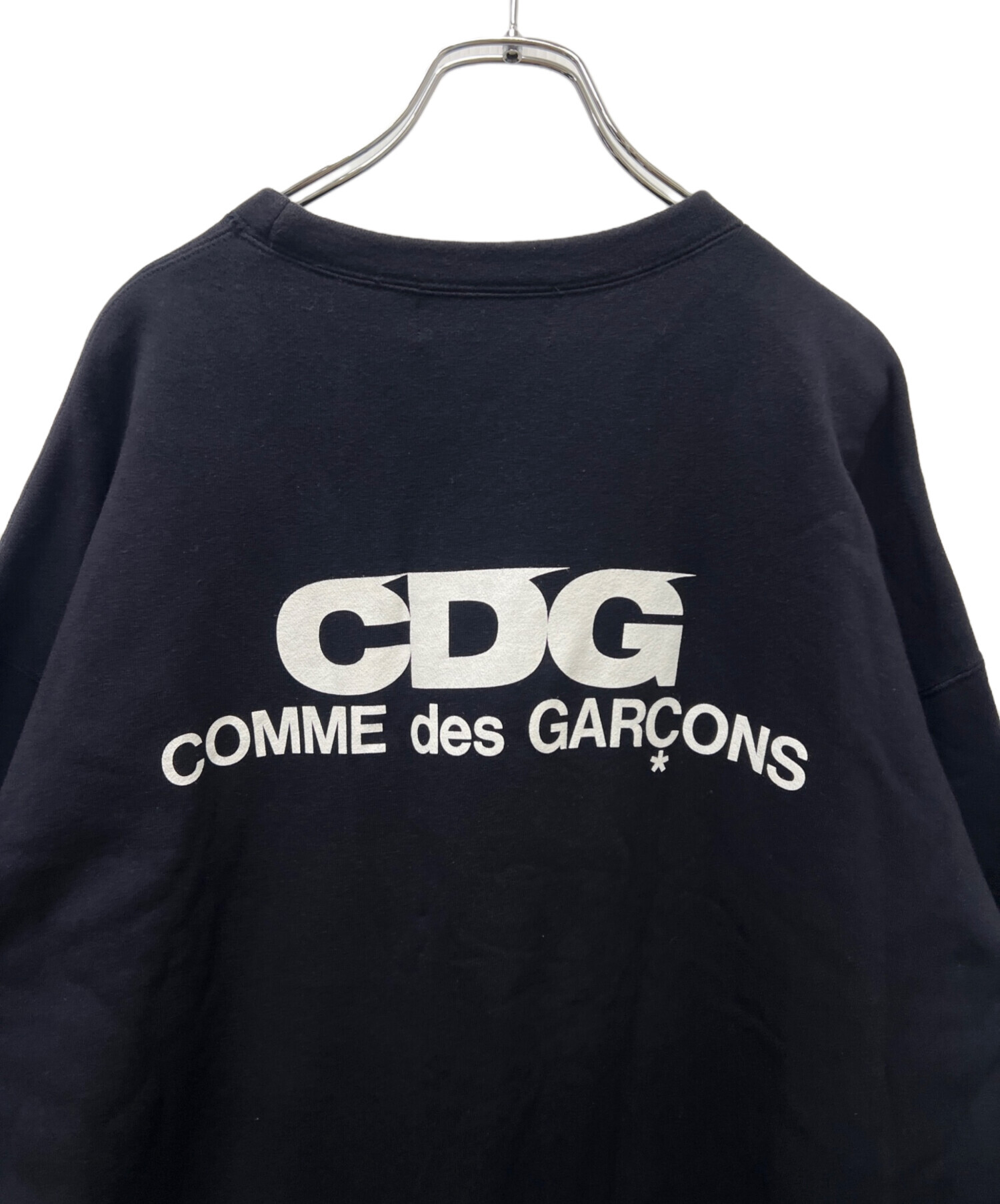 中古・古着通販】CDG (シーディージー) スウェット ブラック サイズ:M