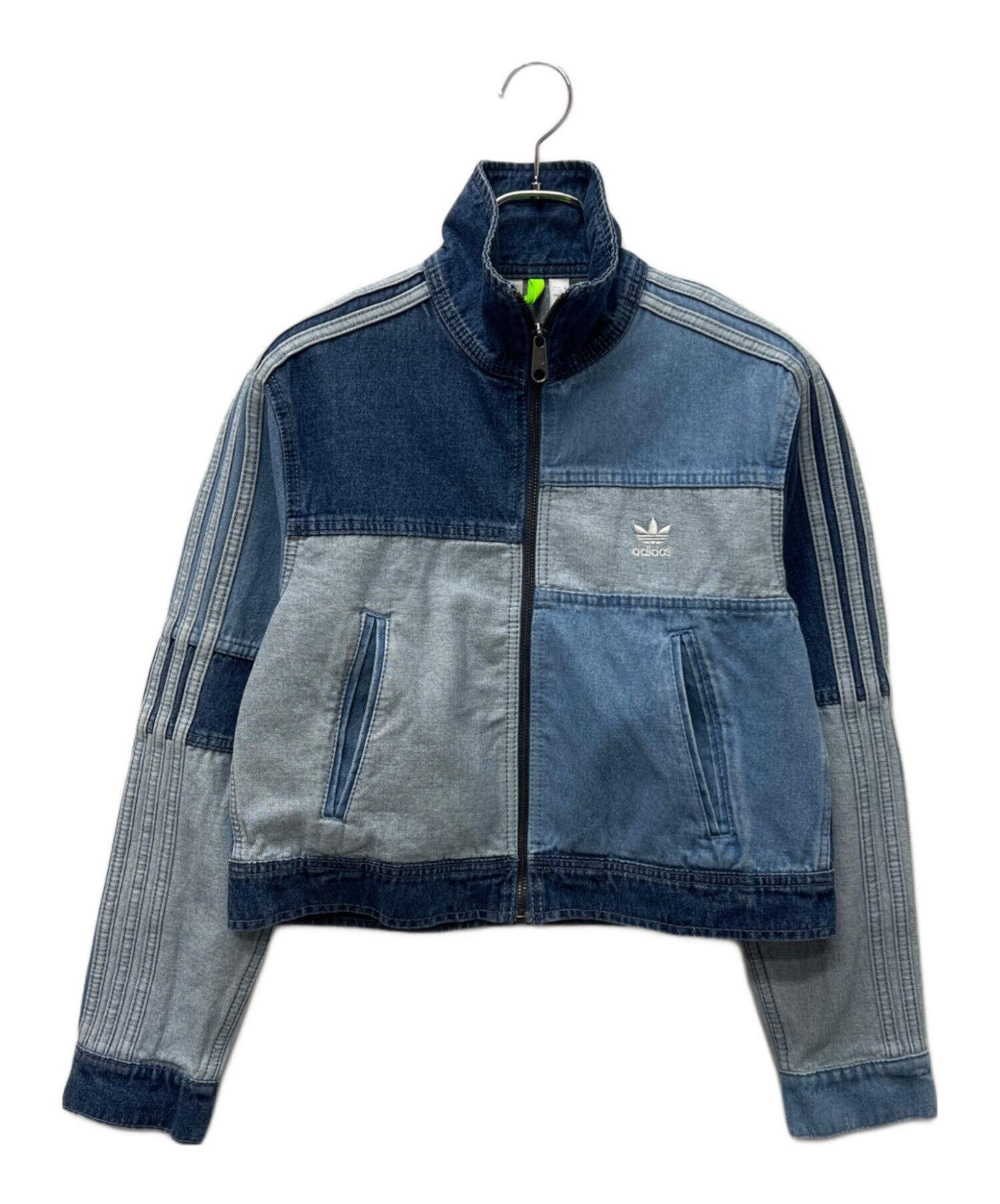 中古・古着通販】adidas (アディダス) デニムパッチワークトラック
