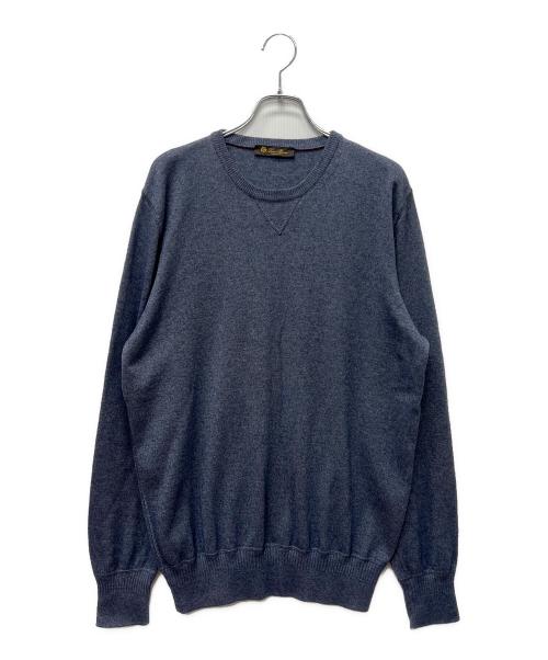 Loro Piana ロロピアーナ♡ロゴ金具付 リネンシルク ニット カットソー