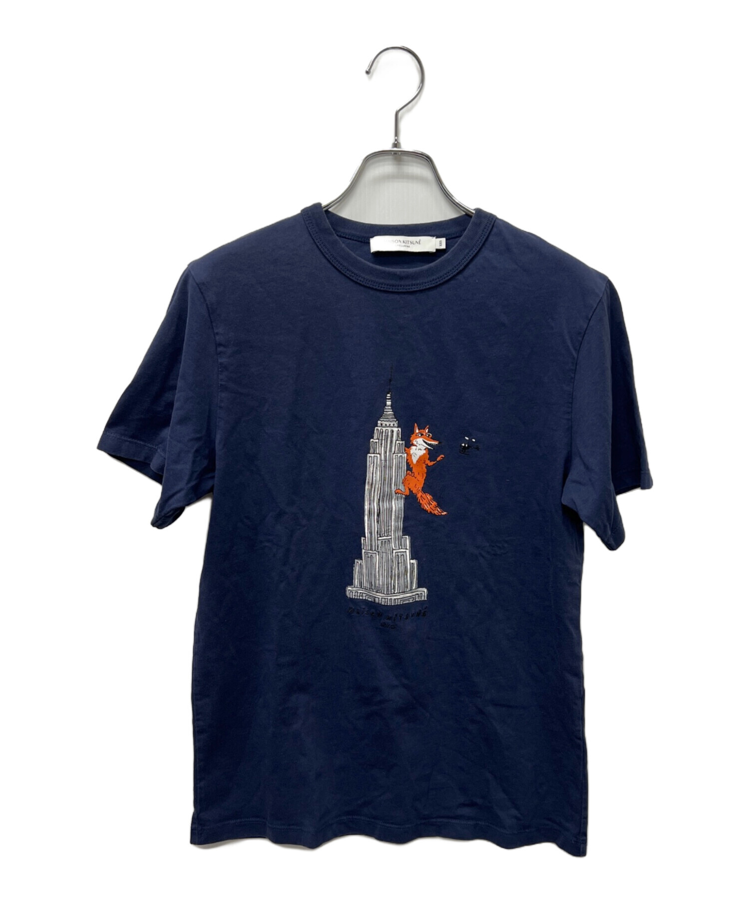 中古・古着通販】maison kitsune (メゾンキツネ) クルーネック Tシャツ