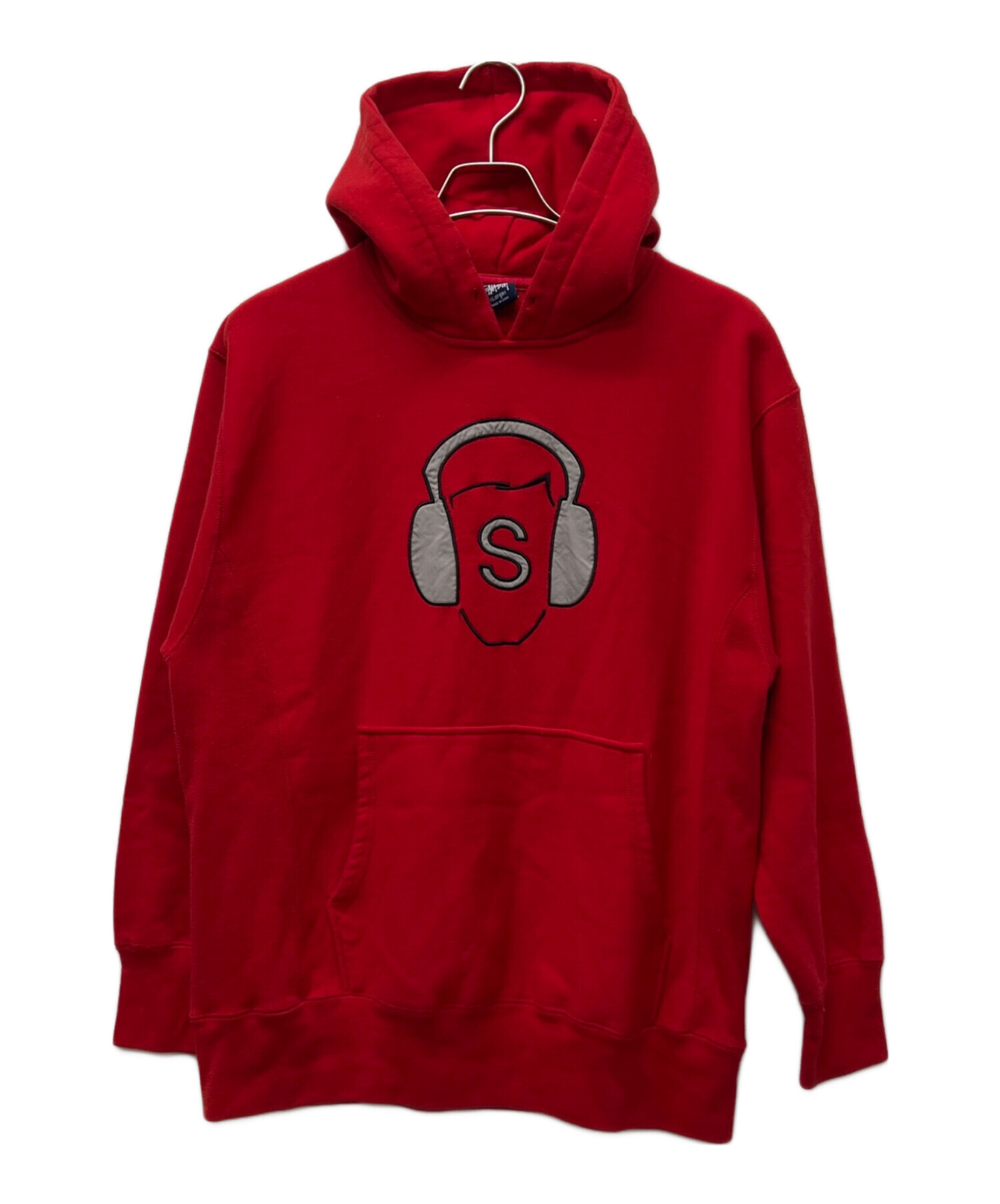 中古・古着通販】stussy (ステューシー) 90sパーカー レッド サイズ:L