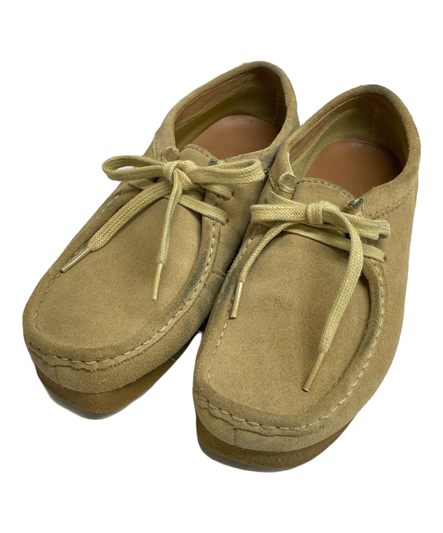 中古・古着通販】CLARKS (クラークス) モカシンシューズ ベージュ