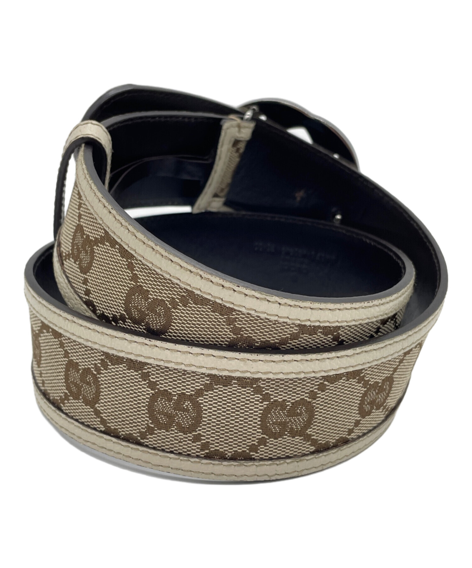 中古・古着通販】GUCCI (グッチ) ベルト ベージュ｜ブランド・古着通販