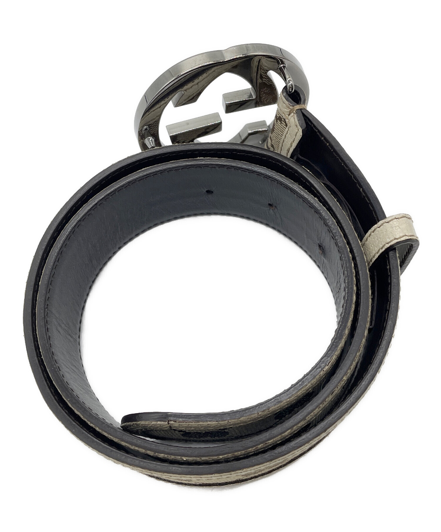 中古・古着通販】GUCCI (グッチ) ベルト ベージュ｜ブランド・古着通販