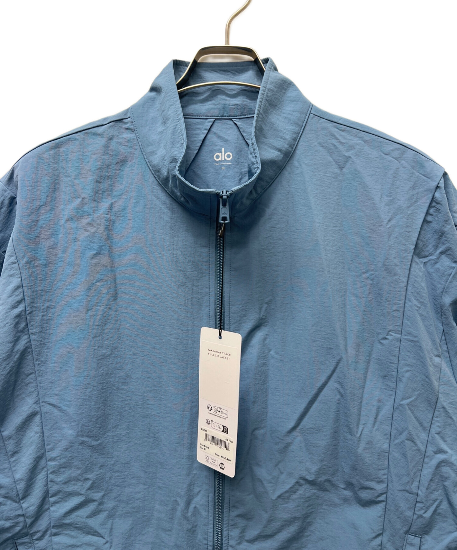 中古・古着通販】alo (アロ) TAKEAWAY TRACK FULL ZIP JACKET スカイ
