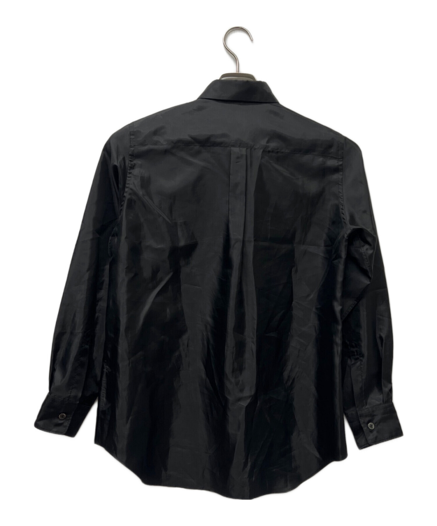 COMME des GARCONS コムコム　長袖シャツ ブラック S 2025 中古・古着通販】COMME des GARCONS (コムデギャルソン) 長袖シャツ