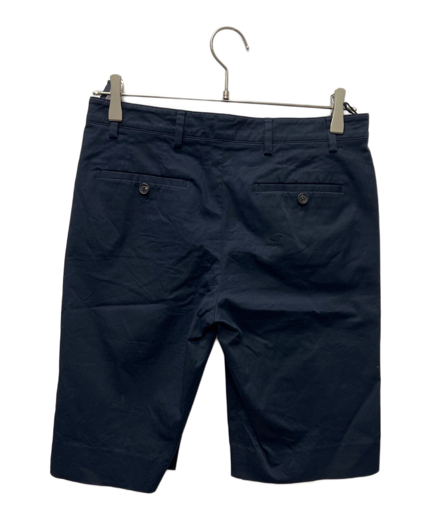 中古・古着通販】PRADA (プラダ) ハーフパンツ ネイビー サイズ:40