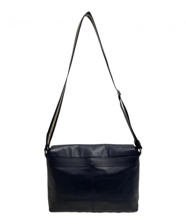 中古・古着通販】COACH (コーチ) メッセンジャーバッグ ネイビー