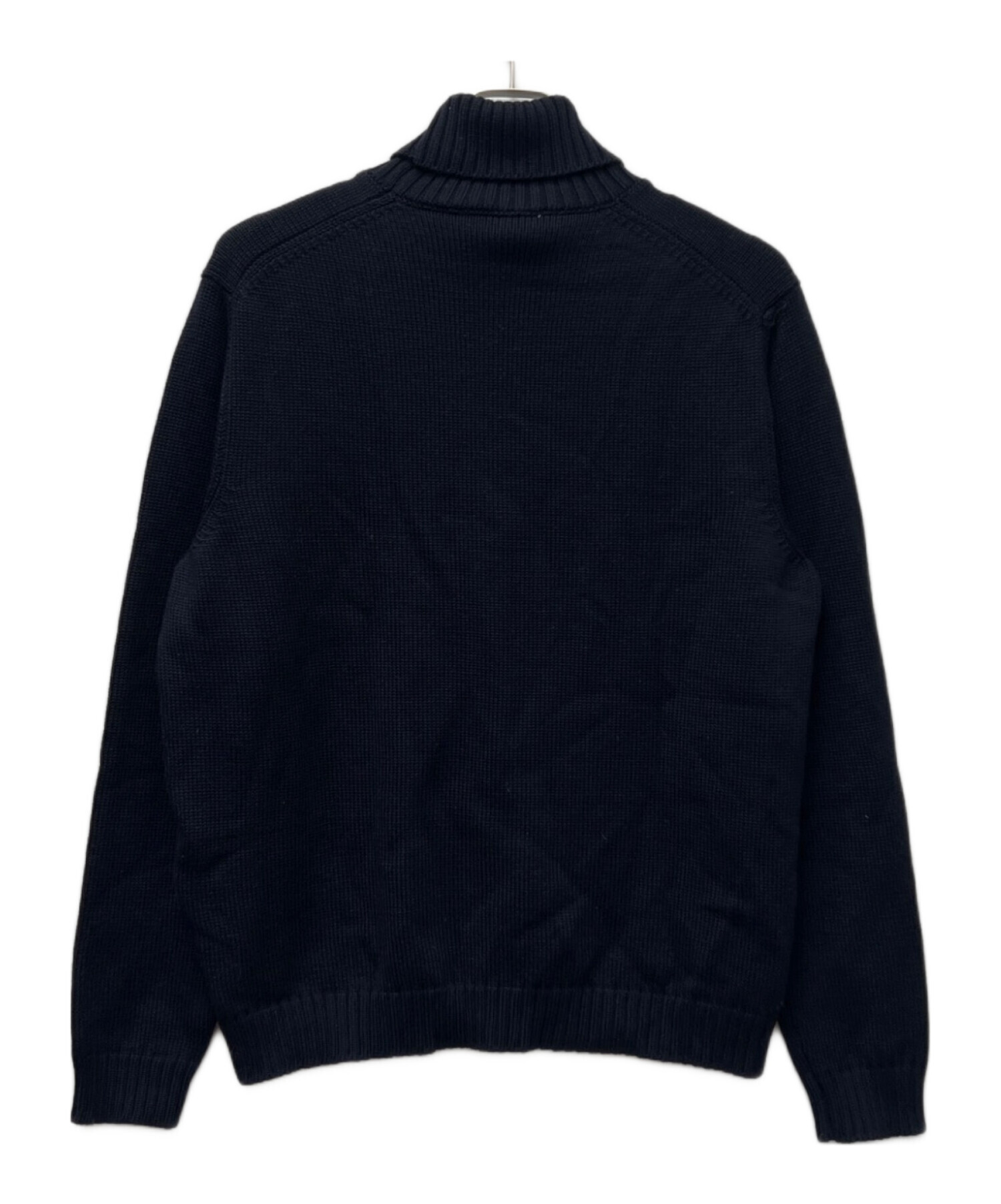 中古・古着通販】Zanone (ザノーネ) タートルネックニット ネイビー