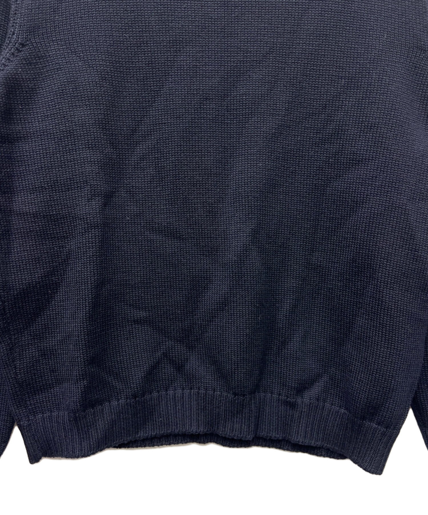 中古・古着通販】Zanone (ザノーネ) タートルネックニット ネイビー