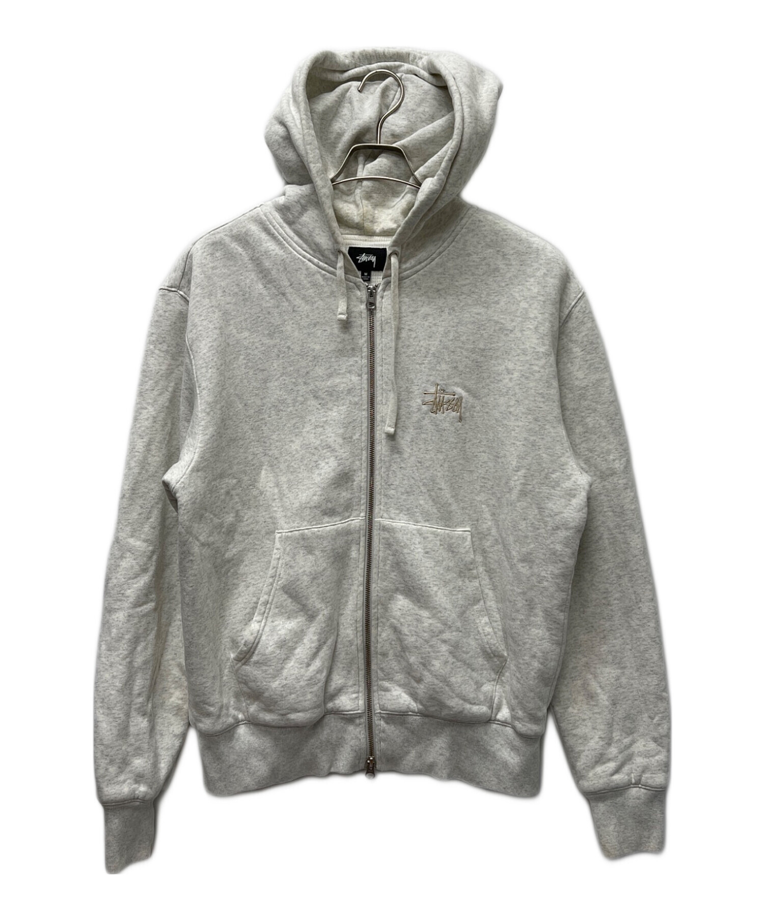 中古・古着通販】stussy (ステューシー) サーマルジップパーカー
