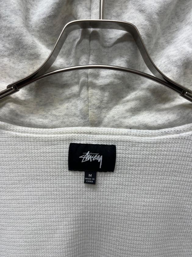中古・古着通販】stussy (ステューシー) サーマルジップパーカー