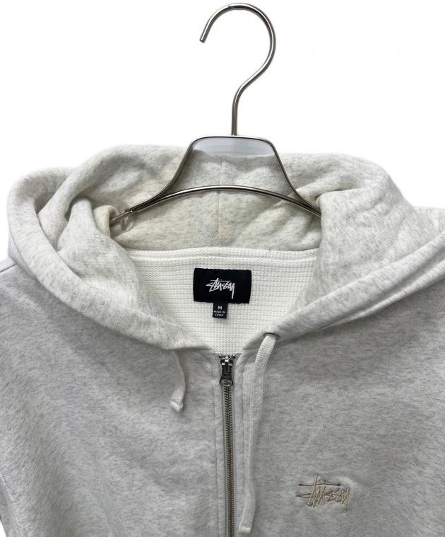 中古・古着通販】stussy (ステューシー) サーマルジップパーカー