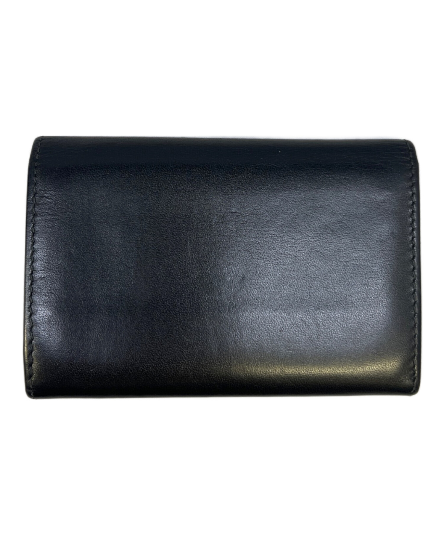 中古・古着通販】LOEWE (ロエベ) 名刺入れ ブラック×ブルー｜ブランド