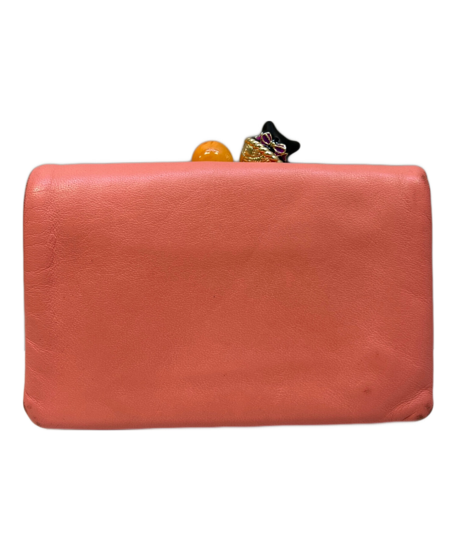 中古・古着通販】ANNA SUI (アナスイ) プレイングキャット がま口財布