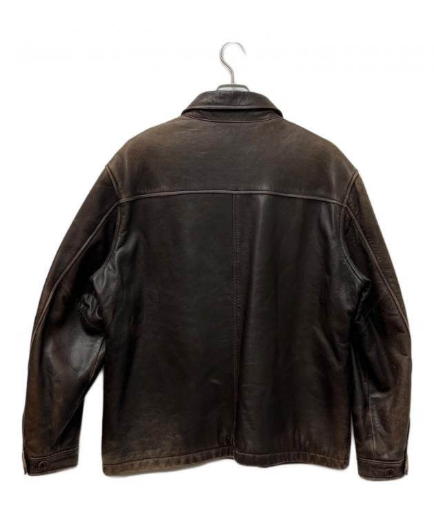 バーバリーロンドン Burberry London ジャケット ブルゾン 中古・古着通販】BURBERRY LONDON (バーバリーロンドン) レザー