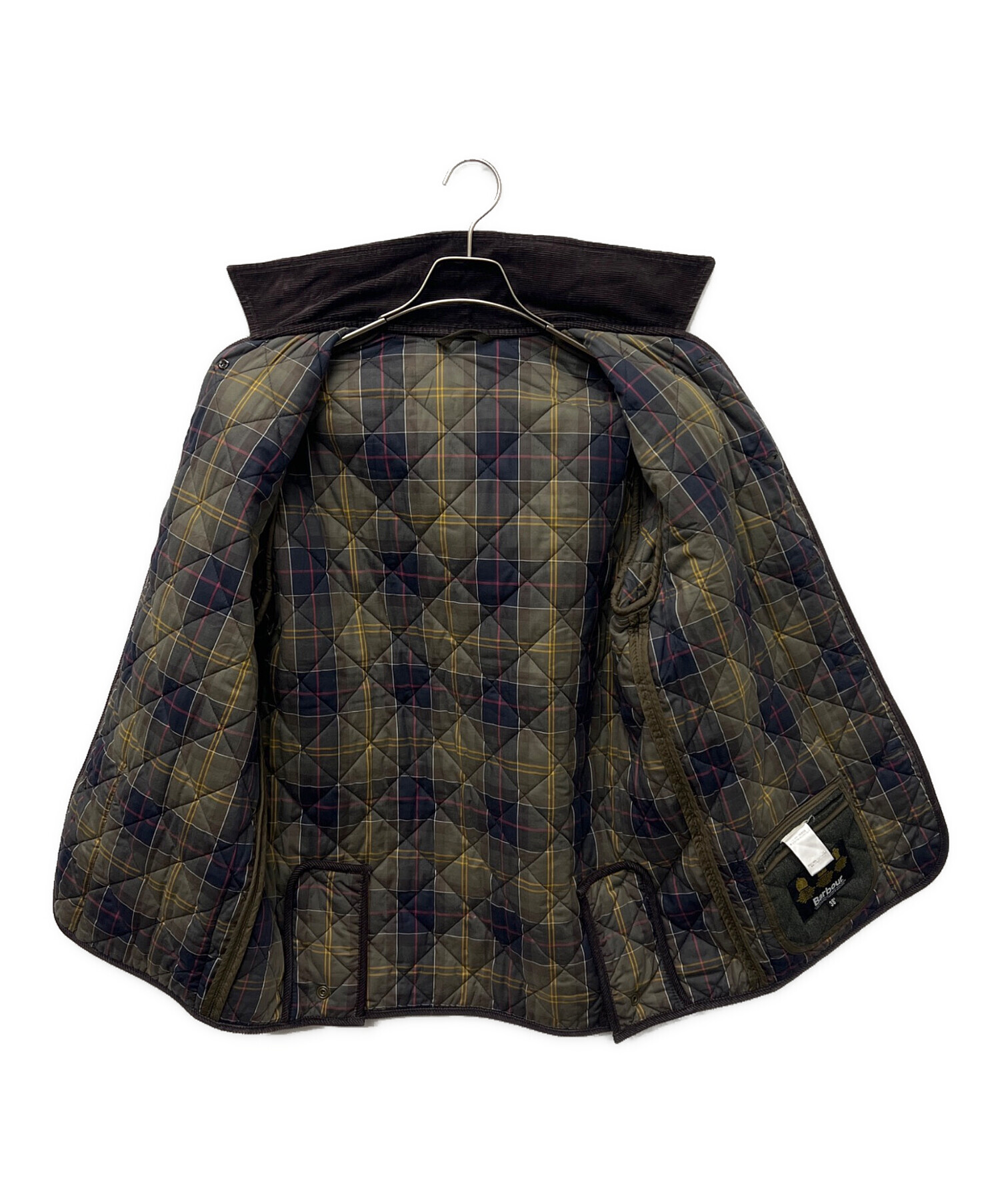 中古・古着通販】Barbour (バブアー) キルティングジャケット グレー